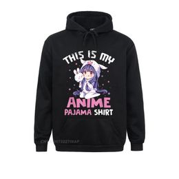 Men's Hoodies & Sweatshirts This Is My Anime Pajama Funny Lover For Teen Girl Hoodie Fitted Party Hoods High Street Men