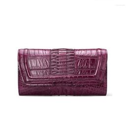 Evening Bags Gete Crocodile Leather Women Clutch Female Thai Fashion Bag Wallet Purse