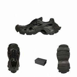 2022 mais recentes sapatos casuais corredores de espuma Sandals HD Lace-up Sneaker Rubber Summer Designer Beach Trainers Triple Shoes 39-44 H7B8#
