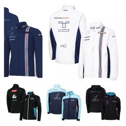 F1 Formula One team clothes sell best in autumn and winter zipper racing clothes for men's fans.