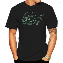 Men's T Shirts T-shirt Helicopter Hawaii Personality Mens Streetwear Original Custom