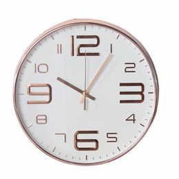 Wall Clocks FN Clock 30X30cm Home Ornament Plastic Mute F1281