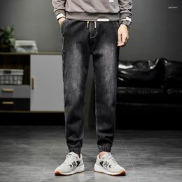 Men's Jeans Men's Pants 2023 Spring Harlan Loose Straight Korean Style Trend Fashion Quality