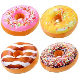 Pillow 1Pc Doughnut Soft Plush Seat Pad Cover Round Throw Toys Food Shaped For Couch Chair Floor So X3T4