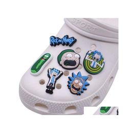 Shoe Parts Accessories Wholesale Cute Cartoon Croc Charms Fit For Clog And Wristband Bracelet Decoration Party Gifts Drop Delivery Dhunm