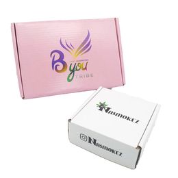China custom packaging box logo coloured corrugated courier cardboard mailer boxes