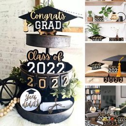 Plates Graduation Tiered Tray Decor Class Off 2023 Farms House Rustic For Decorations Living Cute