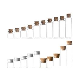 Other 455Ml Mini Diy Cute Small Cork Stopper Glass Vial Jars Containers Bottle Drift Pendant Empty C3 Drop Delivery Jewellery Findings Dhvk9