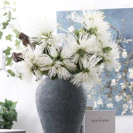 Decorative Flowers 1PC Plastic Albizia Artificial For Diy Home Store Dispaly Decoration Ornament Floral Arrangement Fake Plants