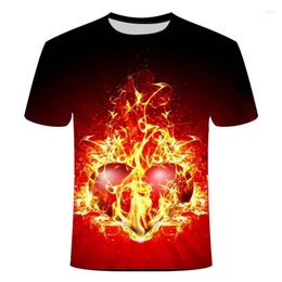 Men's T Shirts 2023 3d Chama Moda T-camisa Da Msica Dos Homens Casual Impresso Roupas De Manga Curta Camiseta