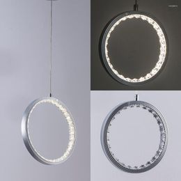 Pendant Lamps Modern Lights For Living Room Dining Small/middle/big Circle Rings LED Lighting Lamp Fixtures