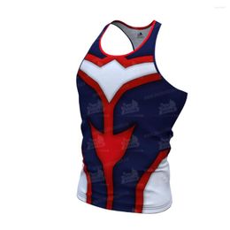 Men's Tank Tops Est Anime Printing Harajuku Hipster 3D Vest Handsome Printed Unisex 2023 Summer Style Casual Fintnss