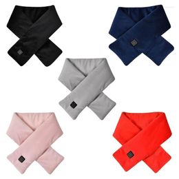 Blankets Electric Heated Scarf Women USB Heating With Neck Pad Washable Shawl Soft Warm Wrap For Men B03D Blanket