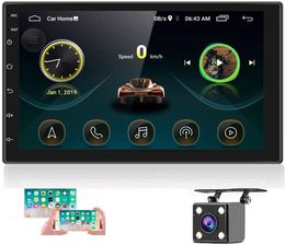 Araç İzleme Sistemi Araba GPS Navigasyonu 7 inç Android Araba Stereo Multimedya Oynatısı Carplay