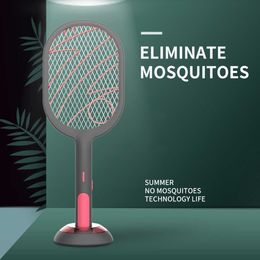 Pest Control 14LED Mosquito Killer Lamp 2 Modes 1200mAh Electric Bug Zapper USB Rechargeable Summer Fly Swatter Trap Flies Insect 0129