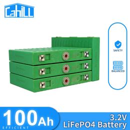 3.2V Lifepo4 Battery 100Ah Cell Fully Match DIY 1/4/8/16/32PCS DIY 12V 24V 48V Rechargeable Solar Home Boat RV Off Grid Battery