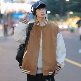 Men's Jackets Spring Autumn Baseball Uniform Men Oversized Coat Streetwear Couple Women Loose Casual Fashion Bomber Jacket