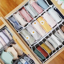 Storage Boxes Home Wardrobe Organiser Artefact Drawer Compartment Box PVC Clothing Denim Pants Wholesale