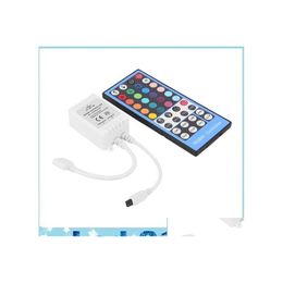 Rgb Controllers Ir Dc 1224V 40Key Led Rgbw Rgbww Remote Controller With Touch Sn For Strip Light Drop Delivery Lights Lighting Access Otk7D