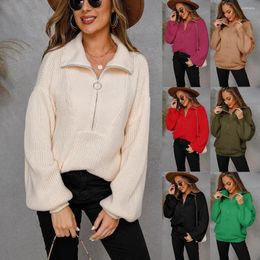 Women's Hoodies Deeptown Casual Knitted Cardigan Sweaters Women 2023 Spring Vintage Zip-up Solid Loose Long Sleeve Top Knitwear Chic Kpop