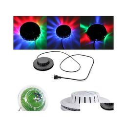 Novelty Lighting Transparent Black White Sunflower Led Light Magic 7 Colors 48 Leds Voice Activated Rgb Stage For Disco Home Drop De Otpby