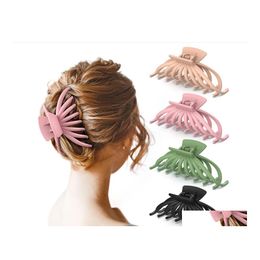 Hair Clips Barrettes Plastic Resin Hairclip For Women Clip Large Shark Lady Barrette Hairpin Drop Delivery Jewellery Hairjewelry Dhg2L