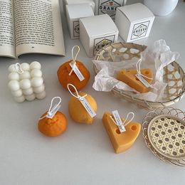 Candles Ins Style Korean Fruit Candle Decoration Home Chic Cheese Soy Wax Creative Gift Female Shooting Props