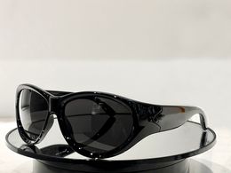 0158S Black Grey Shield Sunglasses for Women Men Designer Sun Glasses Shades outdoor UV400 Protection Eyewear with Box