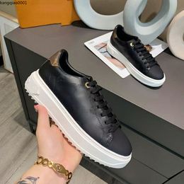 Shoes Fashion Sneakers Men Women Leather Flats Luxury Designer Trainers Casual Tennis Dress Sneaker kq1a0000002