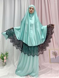 Ethnic Clothing Ramadan Eid Khimar Abaya Turkey Robe Djellaba Femme Musulmane Muslim Dress For Women Caftan Marocain Kaftan Niqab Prayer