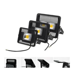 Floodlights Arrival 30W 50W 100W Led Flood Lights Outdoor Ligrting Waterproof Landscape Lighting Ac 85265V Drop Delivery Otnzr