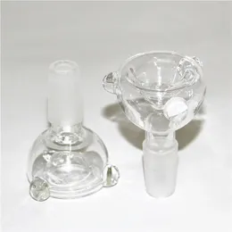 14mm male Glass bong hookah Slide Dry Herb Bowl Tobacco bowls Ash Catcher for Bongs Water Pipes oil Rig