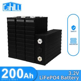 200AH Lifepo4 3.2V Battery High Capacity Battery Pack Lifepo4 Battery For RV Golf Cart Battery Solar Storage System