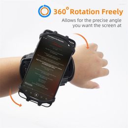 Knee Pads Outdoor Sports Phone Wristband Removable Rotating Running Holder Wrist Bag Takeaway Navigation Arm For Fitness Cycling