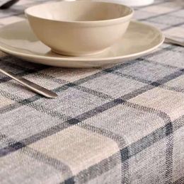 Table Cloth Classic Thickened European Lattice Rectangular Modern Simple Cloths Coffee