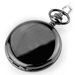Pocket Watches Luxury Transparent Mechanical Hand Wind Watch Vintage Analog Fob For Men Women Gift
