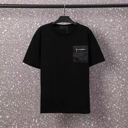 T-Shirt Erkek Gömlek Tasarımcı Tees Lüks Yaz Yuvarlak Boyun Kollu Açık Nefes Geometri Baskı Tshirt