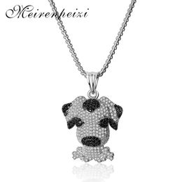 Pendant Necklaces Charming Silver Dog Necklace For Women Wedding Party Statement Jewellery Gift