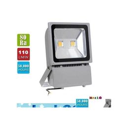 Floodlights 100W 2X50W Led 9000 Lumens Super Bright Waterproof Outdoor Flood Lights Warm/Cold White Ac 85265V Drop Delivery Lighting Otpn2