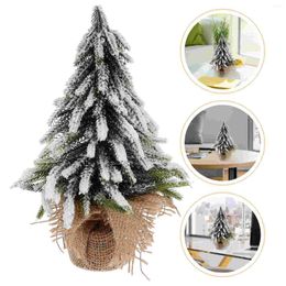 Christmas Decorations 1 Pc Tree Figurine Tabletop Artificial Trees Small Table