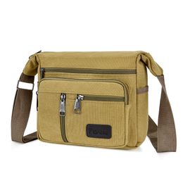 New Shoulder Bag Travel Shoulder Canvas Messenger Sling Bag for Men Women