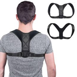 Men's Body Shapers Adjustable Upper Back Shapewear Posture Corrector For Men Under Clothes Shoulder Support Belt Brace Corset Women