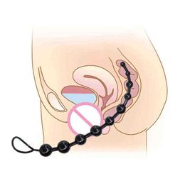 Nxy Sex Anal Toys Seafeliz 13 Inch Oriental Jelly Beads for Beginner Flexible Stimulator Butt Best Toys Men and Women 1220