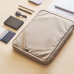 Briefcases 13.3Inch Women's Handheld Document Bag Men's Ipad Business Digital Storage Bags Organiser Case Office Accessories