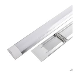 Led Tubes Triproof Light Batten T8 Tube 1Ft 2Ft 3Ft 4Ft Explosion Proof Two Lights Replace Fluorescent Fixture Ceiling Grille Drop D Otcm9