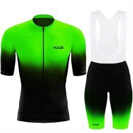 Jersey HUUB jersey Sets Men's Cycling Clothing Summer Short Sleeve MTB Suit Bicycle Bike Clothes Ropa Ciclismo P230519 good