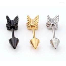 Stud Earrings 20PCS/PACK Arrow Man Woman Fashion Cool Cartilage Ear