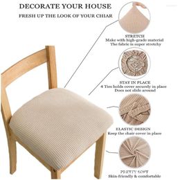 Chair Covers Seat Cover Protective Elastic Cushion Slipcover Replacement Furniture Decor Accessory Ornament White