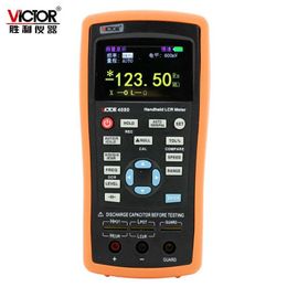 VICTOR 4080 4082 Handheld LCR Meter Inductance Resistance Capacitance Megohm Digital Bridge New.