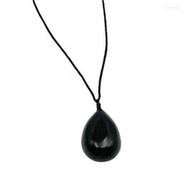 Charms Shungite Beads Pendant Russia Natural Stone Jewellery Necklace EMF Protection Anti Radiation